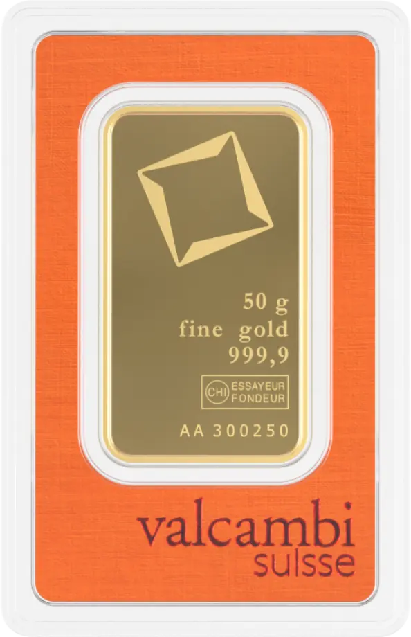 50გ ოქროს ზოდი | Valcambi