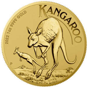 Kangaroo 1 troy ounce gold coin - various years