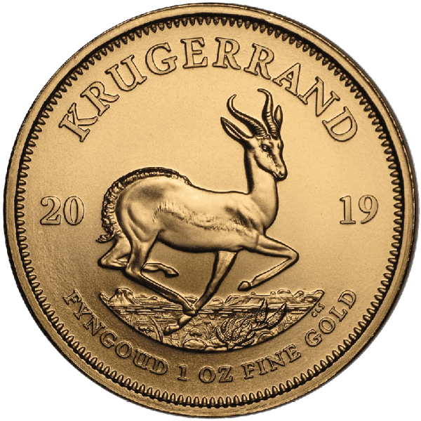 1 უნცია ოქროს მონეტა | Krugerrand სხვადასხვა წლების