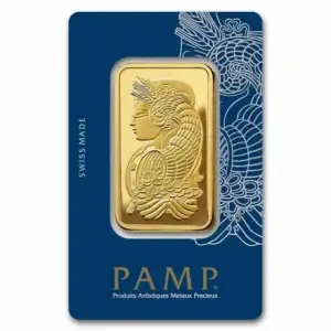 Золотой слиток 50 г | PAMP Fortuna